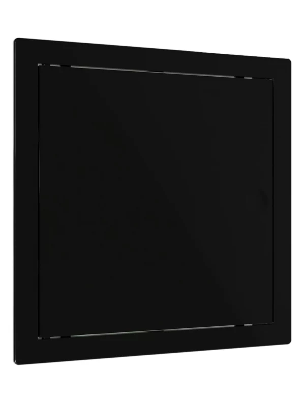 Люк ревизионный LN фланец 150х150 нажимной 172х172 пластик Black EVECS