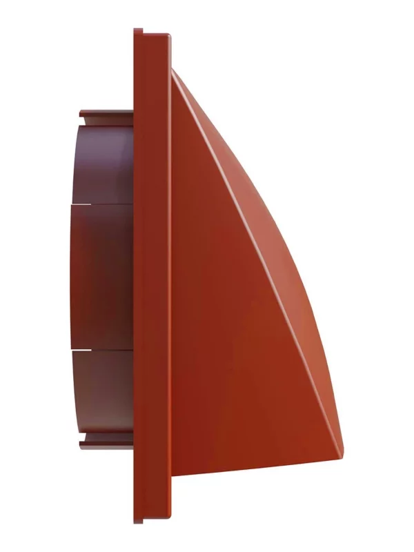 Выход стенной КФВ фланец D150/160 обратный клапан 190х190 ASA Terracotta ERA