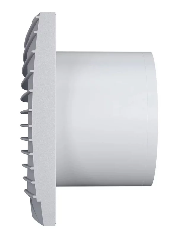 Вентилятор накладной SILENT D125 обратный клапан Gray metal DICITI