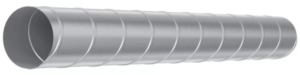 Воздуховод DG D125 L2м оцинкованная сталь ERA PRO