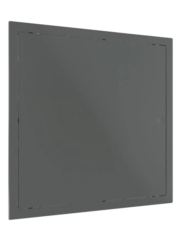 Люк ревизионный LN фланец 300х300 нажимной 327х327 пластик Gray EVECS