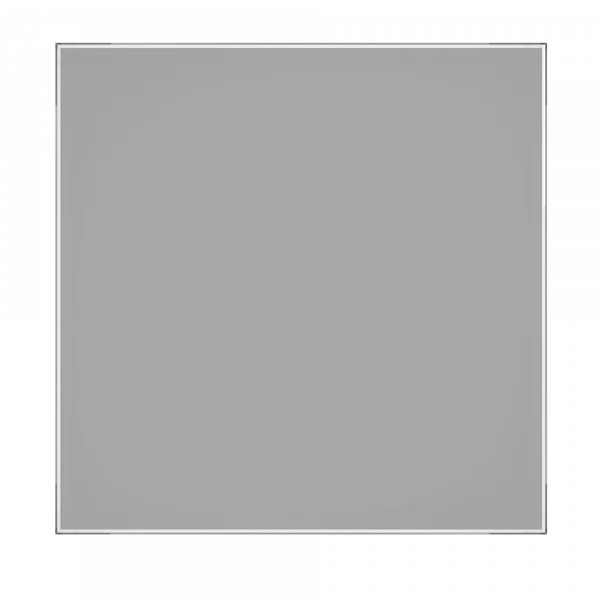Панель декоративная AEON D100/125 179х179 стекло матовое Silver Clear DICITI