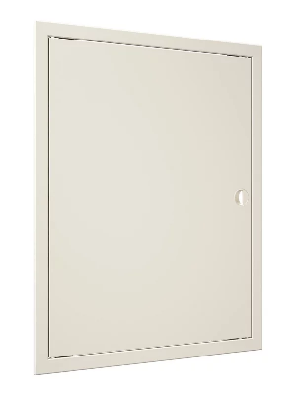 Люк ревизионный ЛР фланец 396х496 ручка 418х518 пластик Ivory EVECS