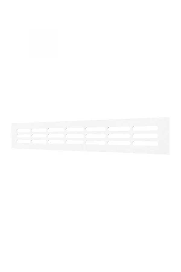 Решетка вентиляционная DP AL переточная 300x42 алюминий White ERA
