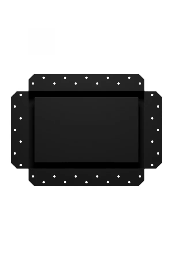 Решетка вентиляционная SGR 300х200 окраш. сталь Matt black ERA