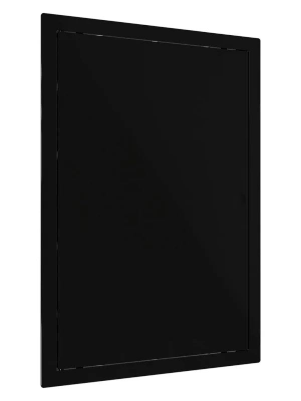 Люк ревизионный LN фланец 200х300 нажимной 223х323 пластик Black EVECS