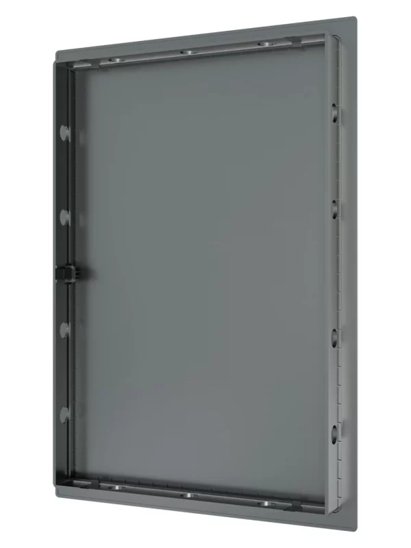 Люк ревизионный LN фланец 200х300 нажимной 223х323 пластик Gray EVECS