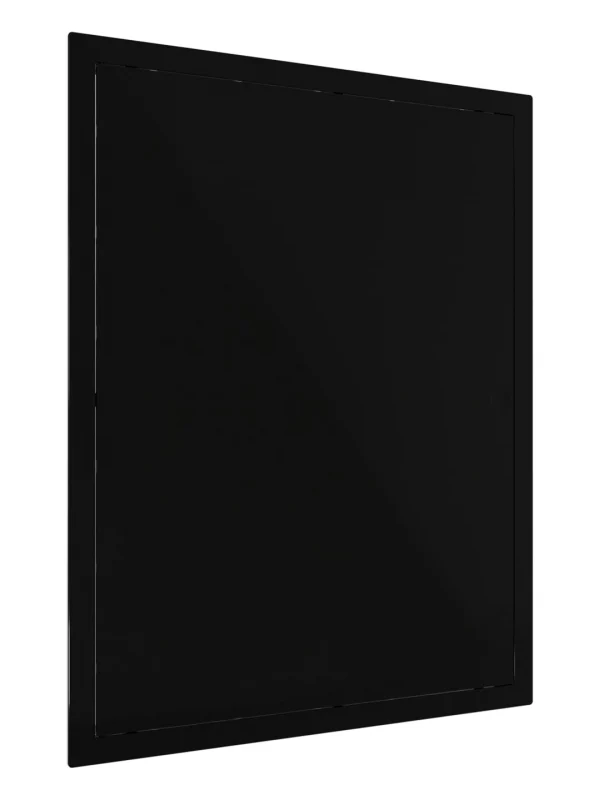Люк ревизионный LN фланец 300х400 нажимной 327х427 пластик Black EVECS
