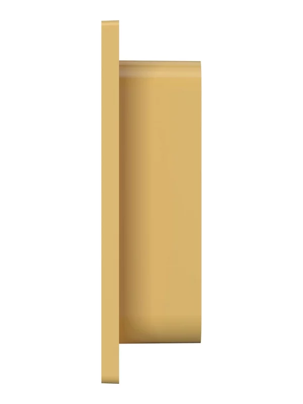 Решетка вентиляционная ДП фланец 420х73 переточная 450х91 пластик Beige ERA
