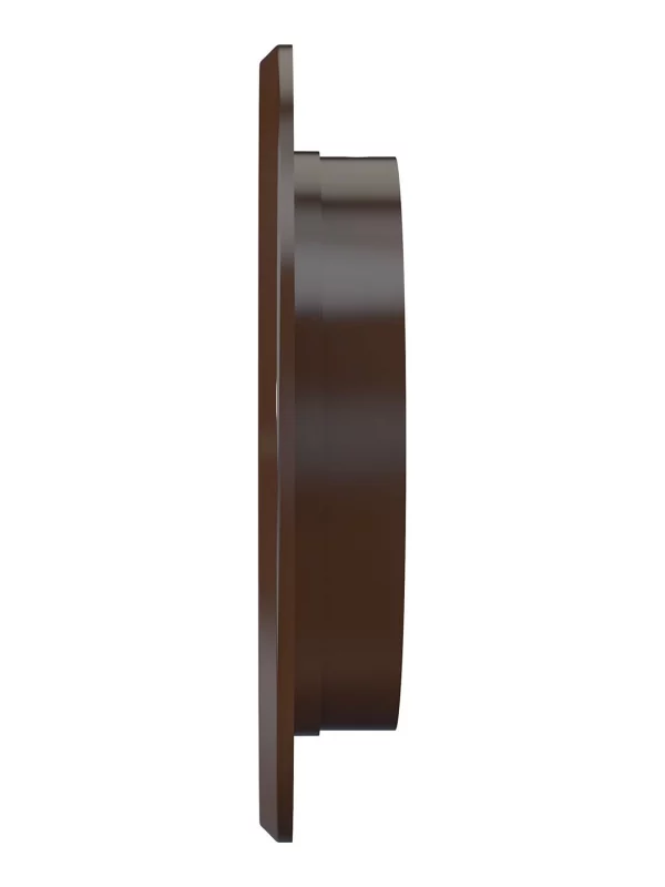 Решетка вентиляционная РКН фланец D100 D136 ASA Brown ERA