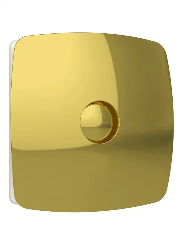 Вентилятор накладной RIO обратный клапан D100 Gold DICITI