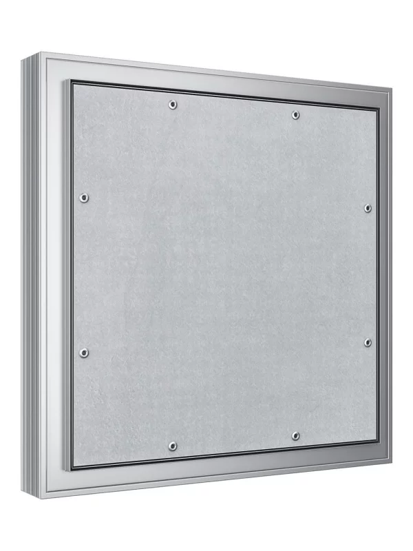 Люк ревизионный D Ceramo Comfort 400х300 скрытый монтаж усиленная петля алюминий EVECS
