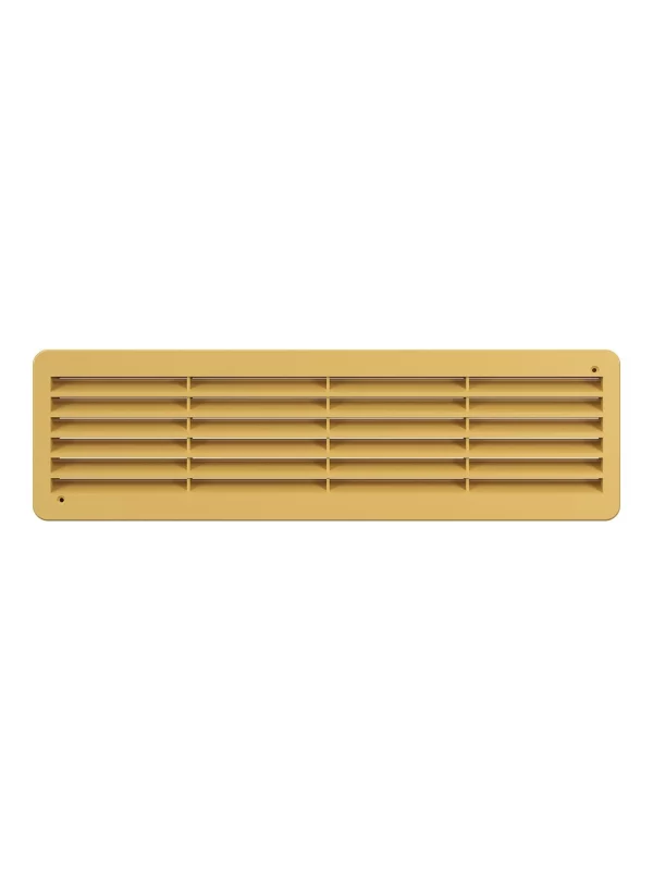 Решетка вентиляционная ДП фланец 432х117 переточная 450х131 пластик Beige ERA