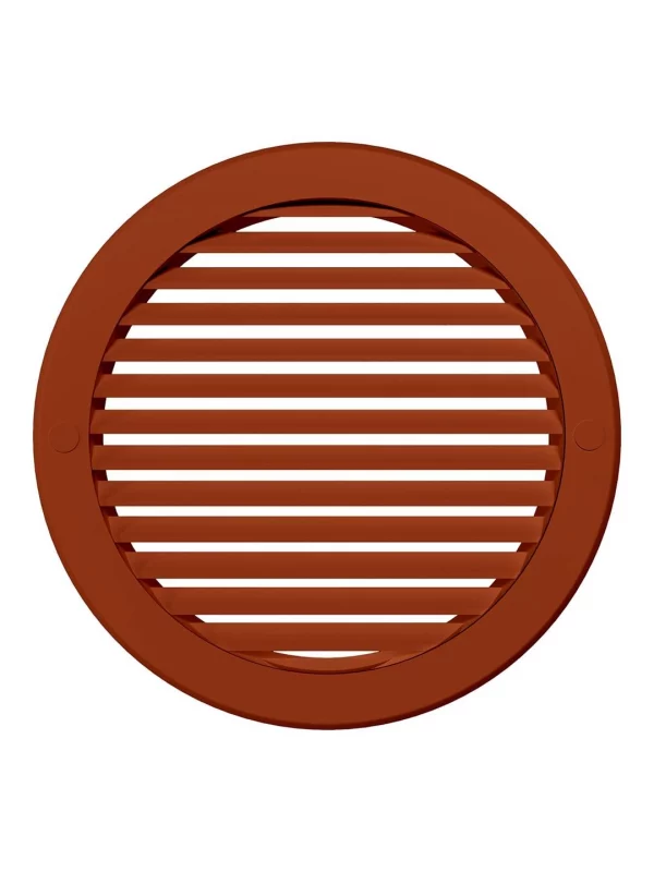 Решетка вентиляционная РКН фланец D160 D196 ASA Terracotta ERA