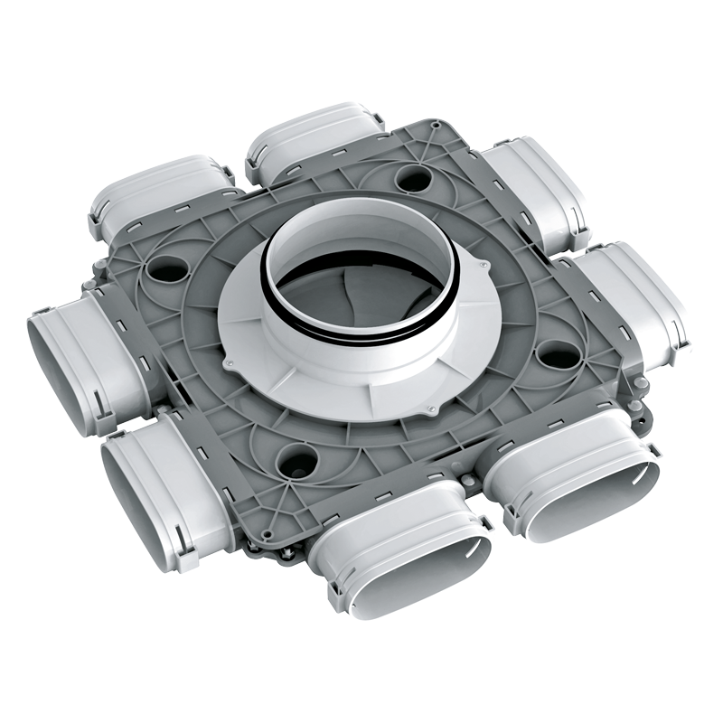 Kunststoff-Verteilerkasten BlauFast SO .../52x8 60P