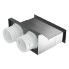 Ventiladapter für die Wand BlauFast RPW ... M