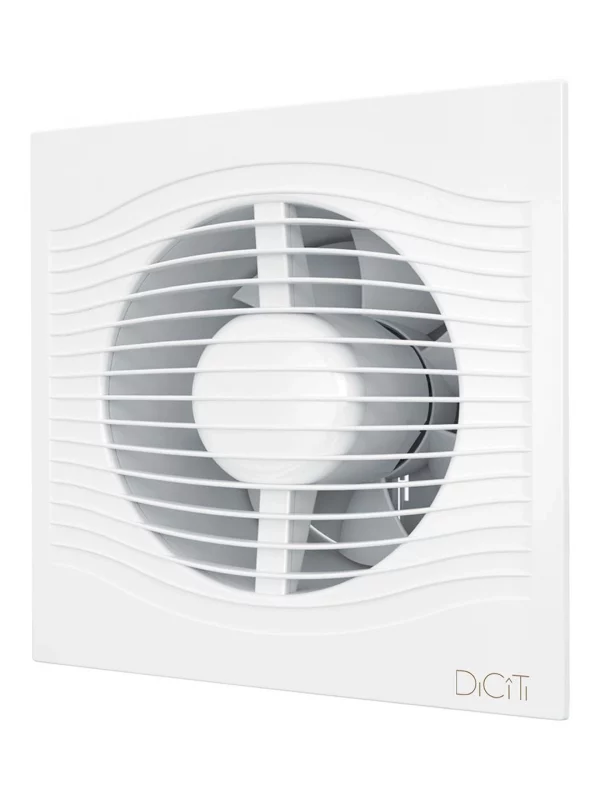 Вентилятор накладной SLIM D125 обратный клапан DICITI