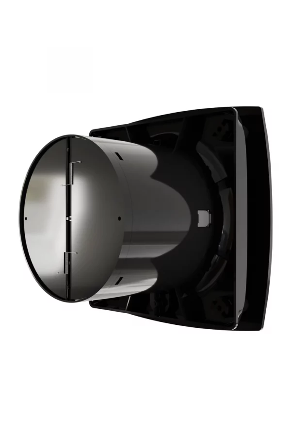 Вентилятор накладной WAVE 100C Black classic обратный клапан ERA