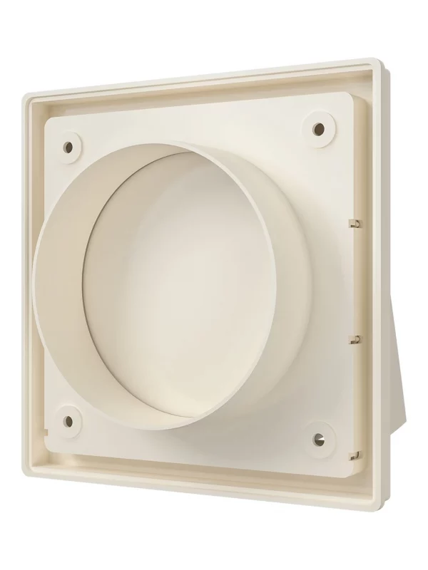 Выход стенной КФВ фланец D100 обратный клапан 150x150 ASA Ivory ERA