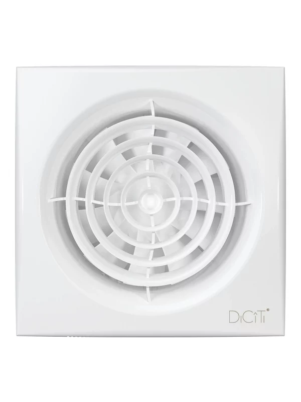 Вентилятор накладной AURA D125 обратный клапан DICITI