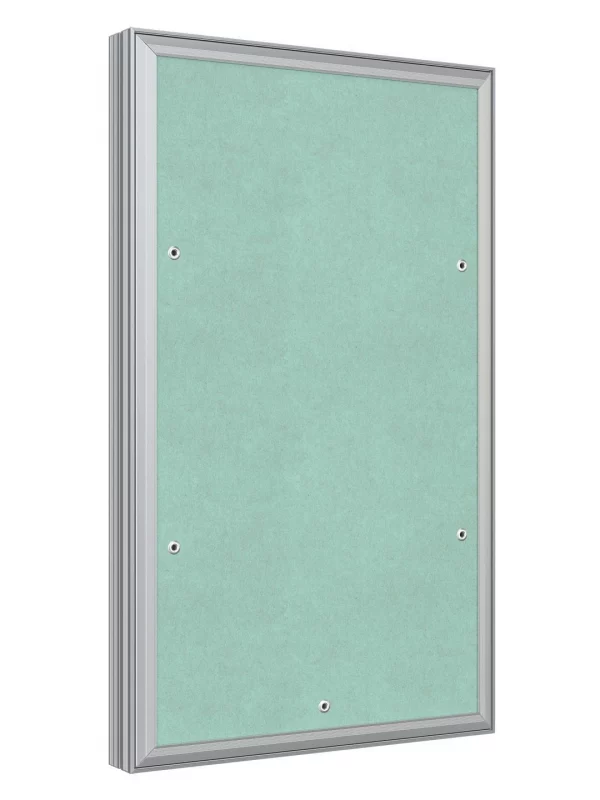 Люк ревизионный D Ceramo Base 300х500 скрытый монтаж съемный алюминий EVECS