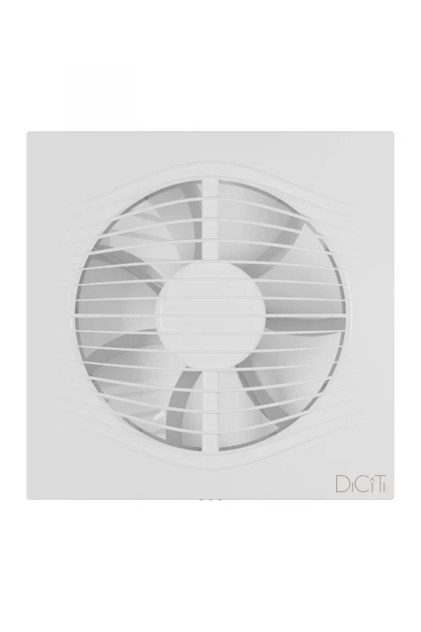 Вентилятор накладной SLIM D150 обратный клапан DICITI