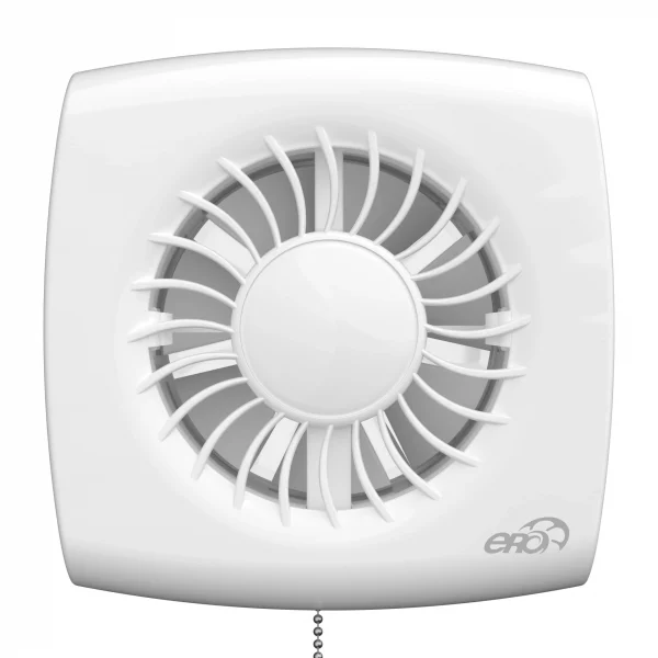 Вентилятор накладной WIND D120 обратный клапан тяговый выключатель ERA