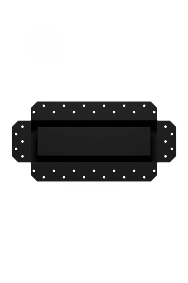 Решетка вентиляционная SGR 300х100 окраш. сталь Matt black ERA