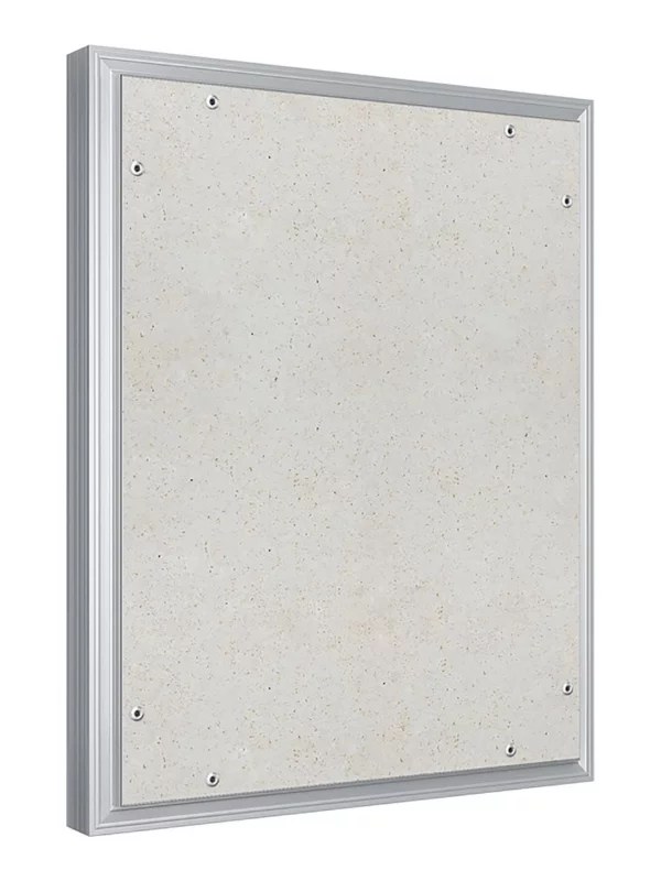 Люк ревизионный D Ceramo Optimum 400х500 скрытый монтаж петля алюминий EVECS