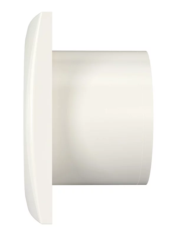 Вентилятор накладной AURA D125 обратный клапан Ivory DICITI