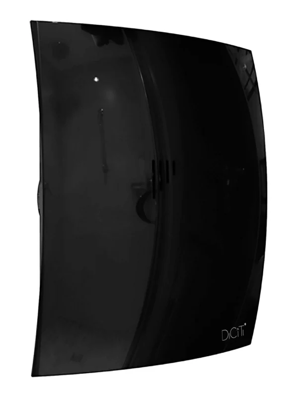 Вентилятор накладной BREEZE D100 обратный клапан Obsidian DICITI