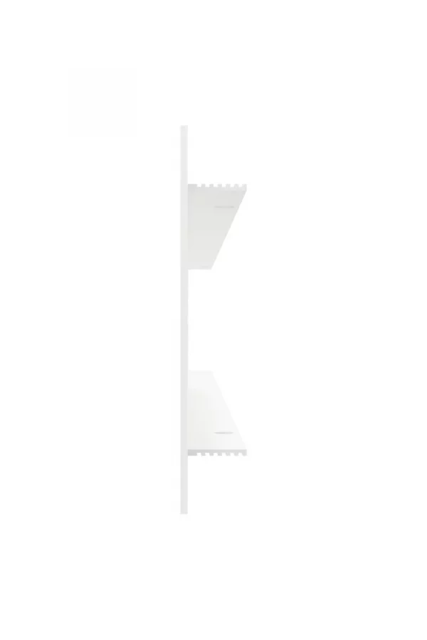 Решетка вентиляционная DP AL переточная 300x60 алюминий White ERA