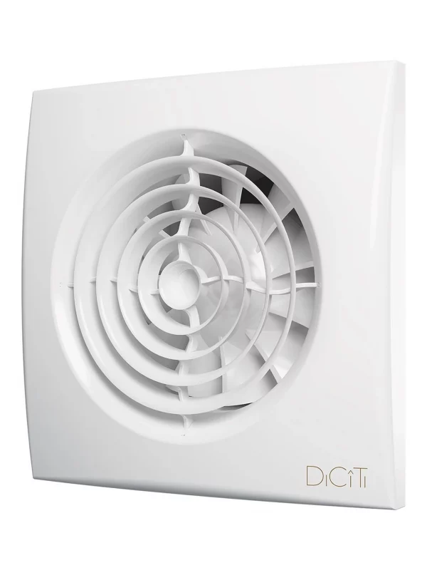 Вентилятор накладной AURA D125 обратный клапан MRH DICITI