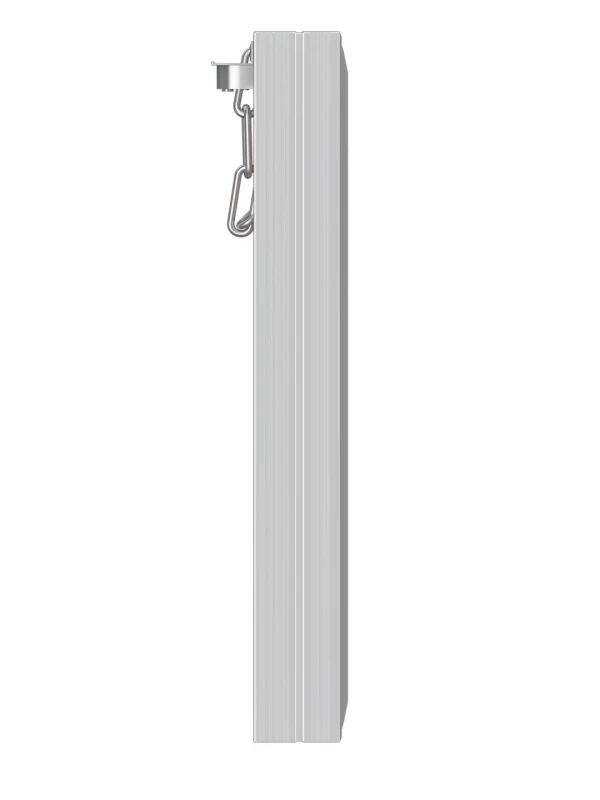 Люк ревизионный D Ceramo Base 400х300 скрытый монтаж съемный алюминий EVECS