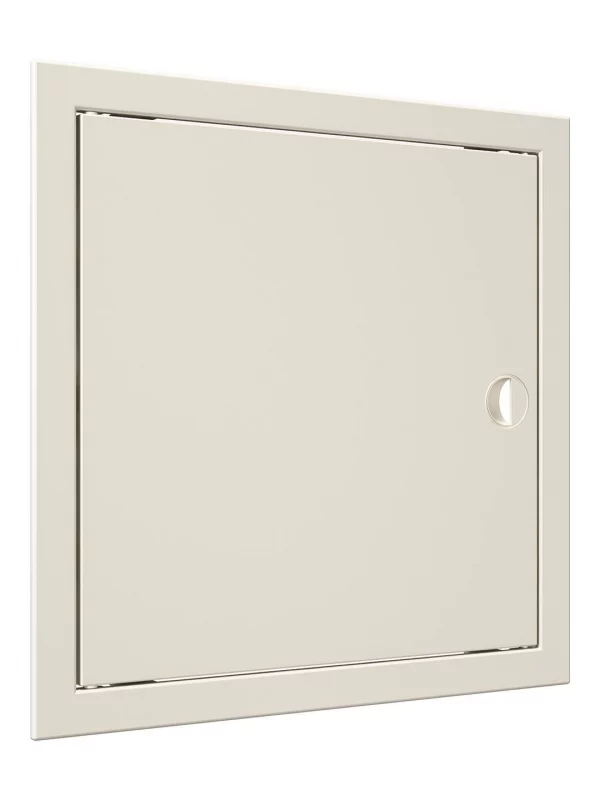 Люк ревизионный ЛР фланец 296х296 ручка 318х318 пластик Ivory EVECS
