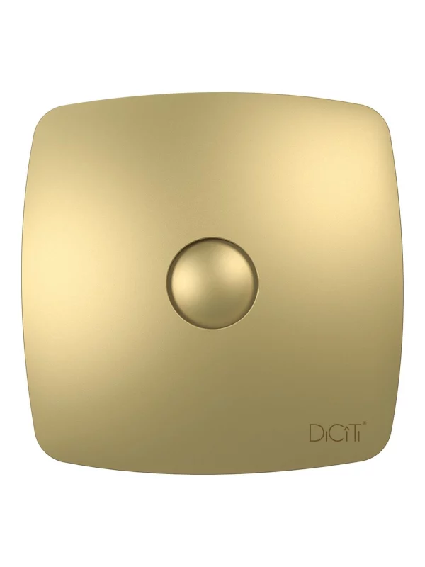 Вентилятор накладной RIO D100 обратный клапан Champagne DICITI
