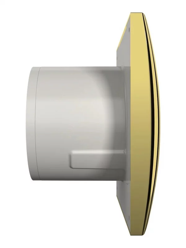 Вентилятор накладной AURA D100 обратный клапан Gold DICITI