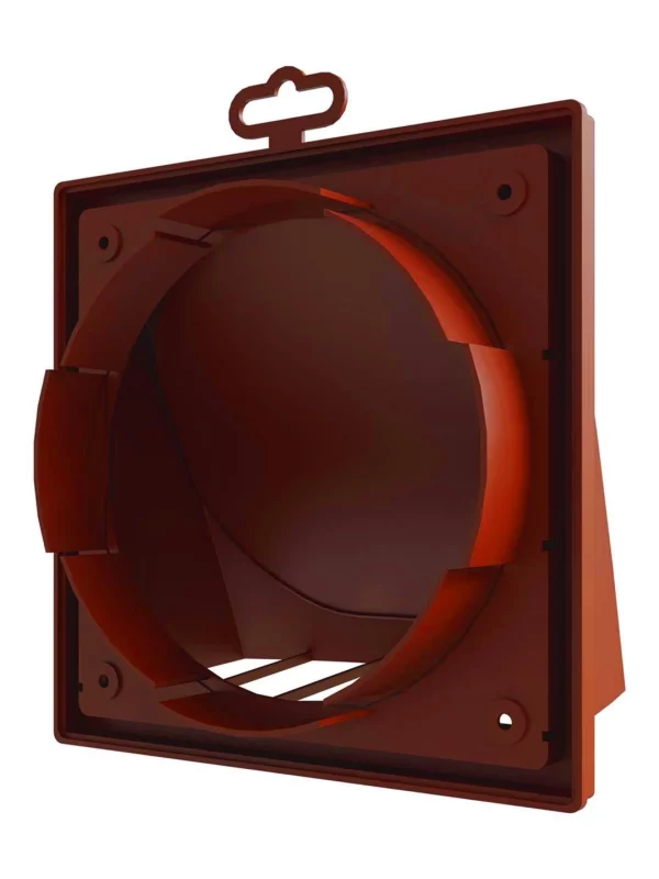 Выход стенной КФВ фланец D150/160 обратный клапан 190х190 ASA Terracotta ERA