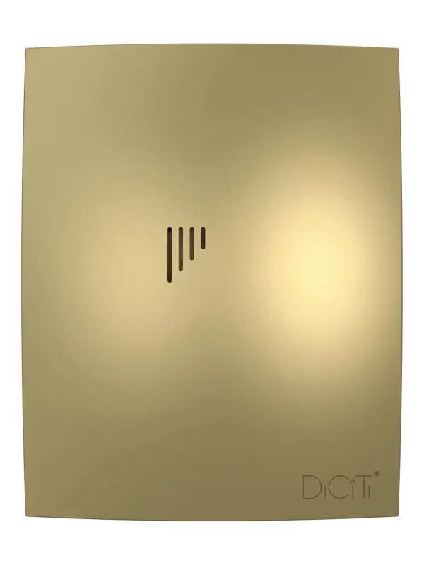 Вентилятор накладной BREEZE D100 обратный клапан Champagne DICITI