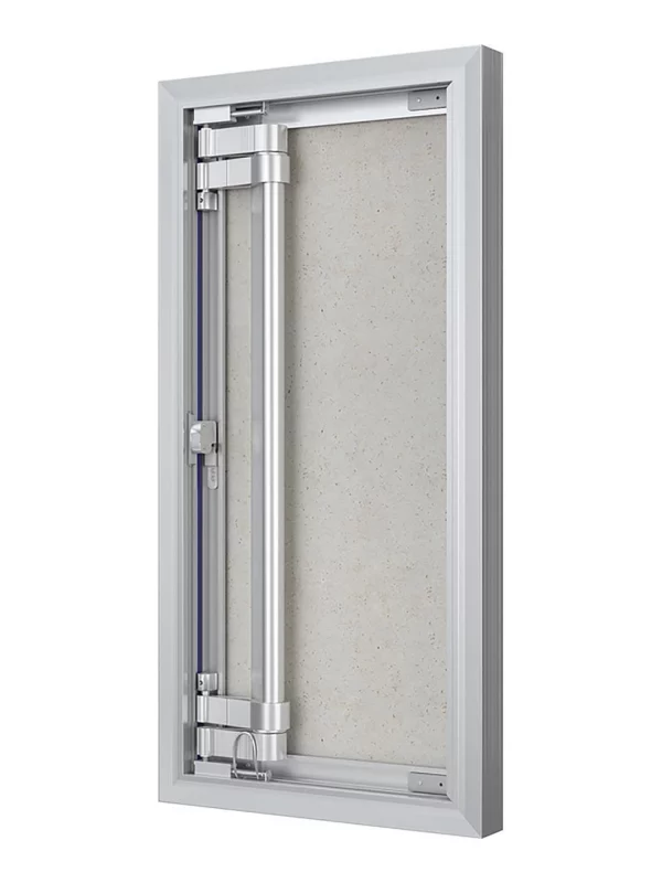 Люк ревизионный D Ceramo Optimum 300х600 скрытый монтаж петля алюминий EVECS