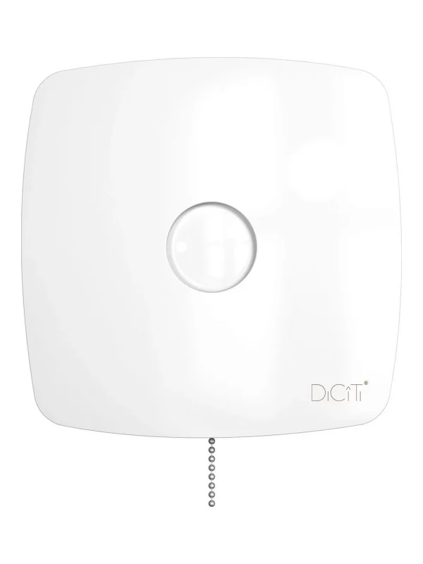 Вентилятор накладной RIO D125 обратный клапан тяговый выключатель DICITI