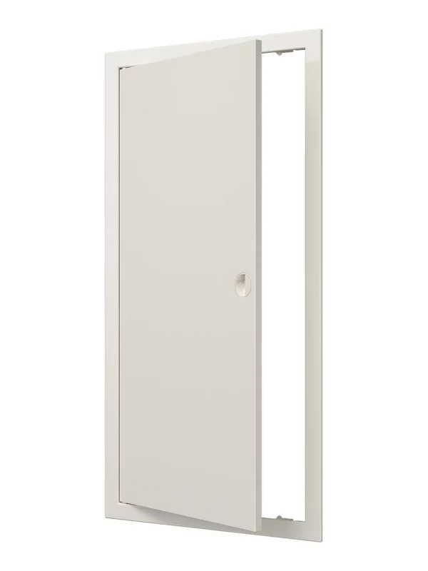 Люк ревизионный ЛР фланец 296х596 ручка 318х618 пластик Ivory EVECS