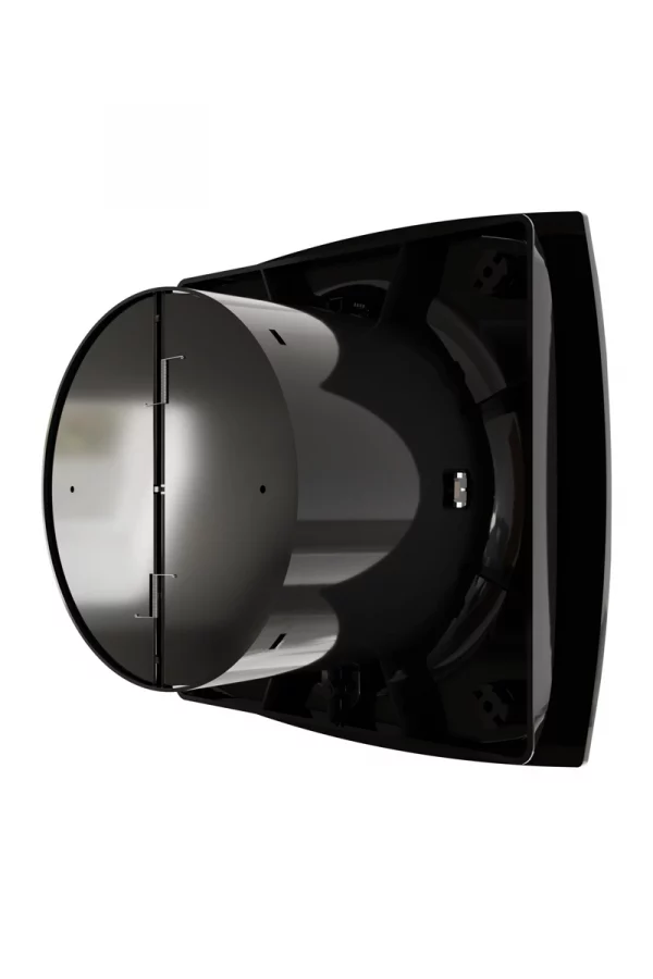 Вентилятор накладной WAVE 120C Black classic обратный клапан ERA