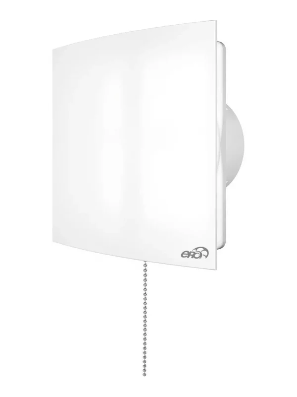 Вентилятор накладной QUADRO D125 тяговый выключатель ERA