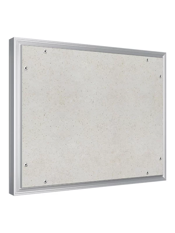 Люк ревизионный D Ceramo Optimum 500х400 скрытый монтаж петля алюминий EVECS