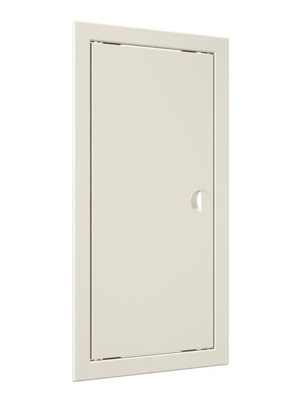 Люк ревизионный ЛР фланец 196х396 ручка 218х418 пластик Ivory EVECS