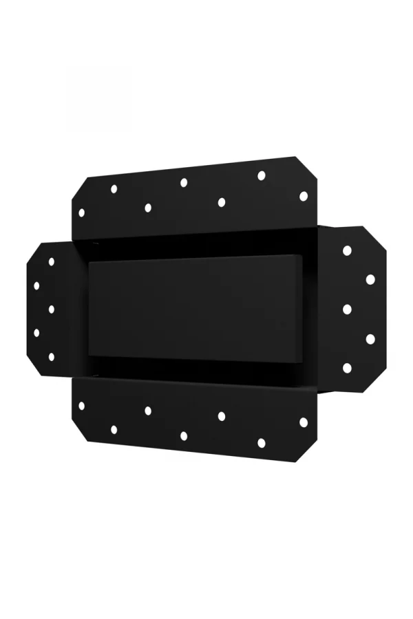 Решетка вентиляционная SGR 200х100 окраш. сталь Matt black ERA
