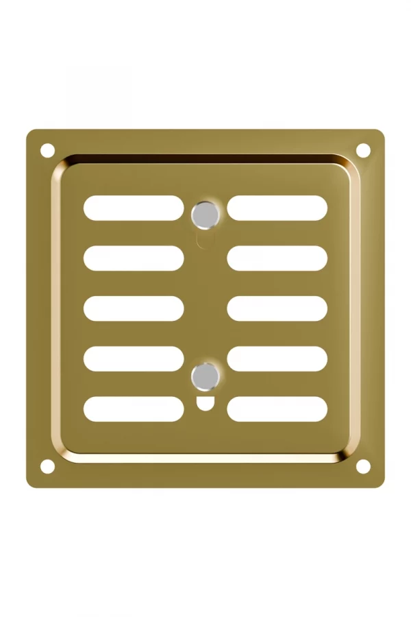 Решетка вентиляционная MER регулируемая 100x100 окрашенная сталь Gold ERA