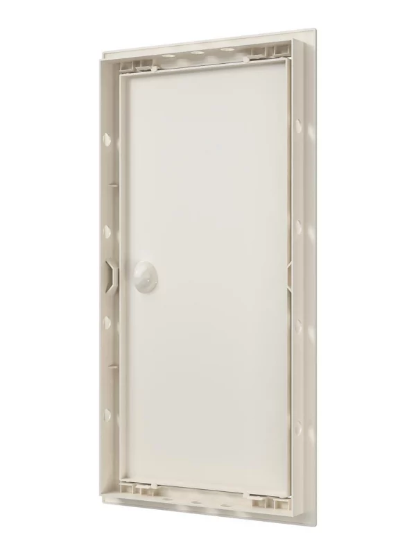 Люк ревизионный ЛР фланец 196х396 ручка 218х418 пластик Ivory EVECS
