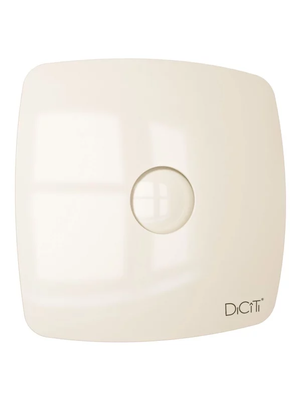 Вентилятор накладной RIO D100 обратный клапан Ivory DICITI